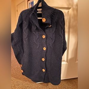 Soaked in luxury pullover/shall women’s size medium